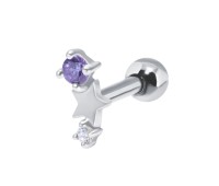 February Birthstone Helix Ear Piercing TIP-3599